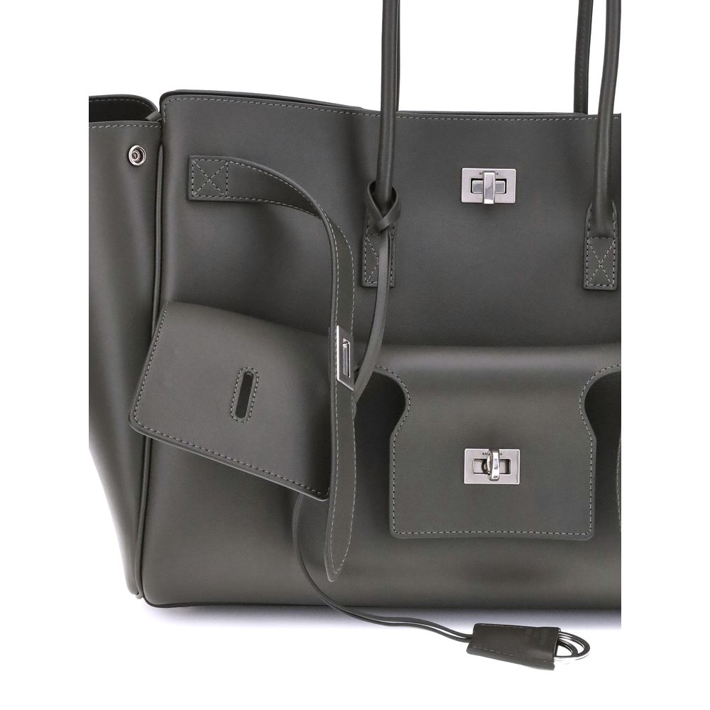 Black Calf Leather Bos Taurus Shoulder Bag