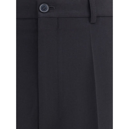 Black Viscose Dress Pants