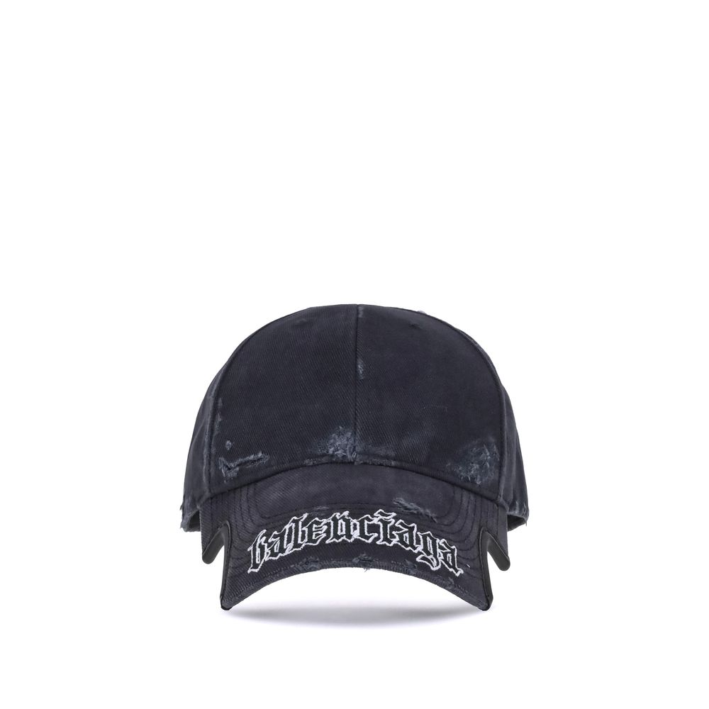 Black Cotton Cap (Baseball Hat)