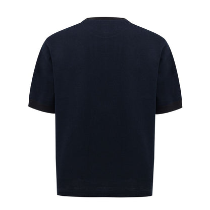 Blue Cotton T-Shirt