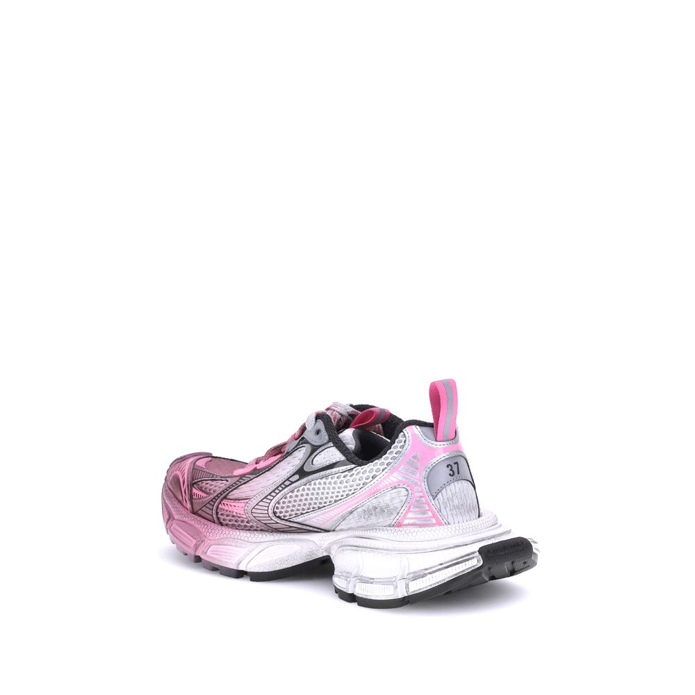 Multicolor Rubber Athletic Sneakers