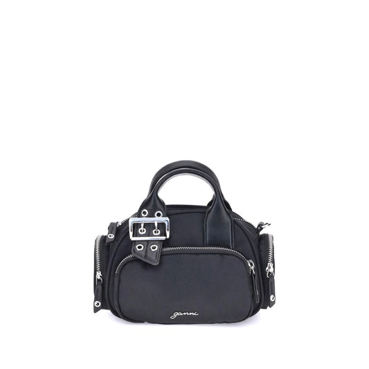 Black Nylon Shoulder Bag