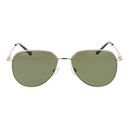 Gold Plastic Sunglasses