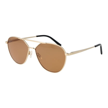 Gold Plastic Sunglasses