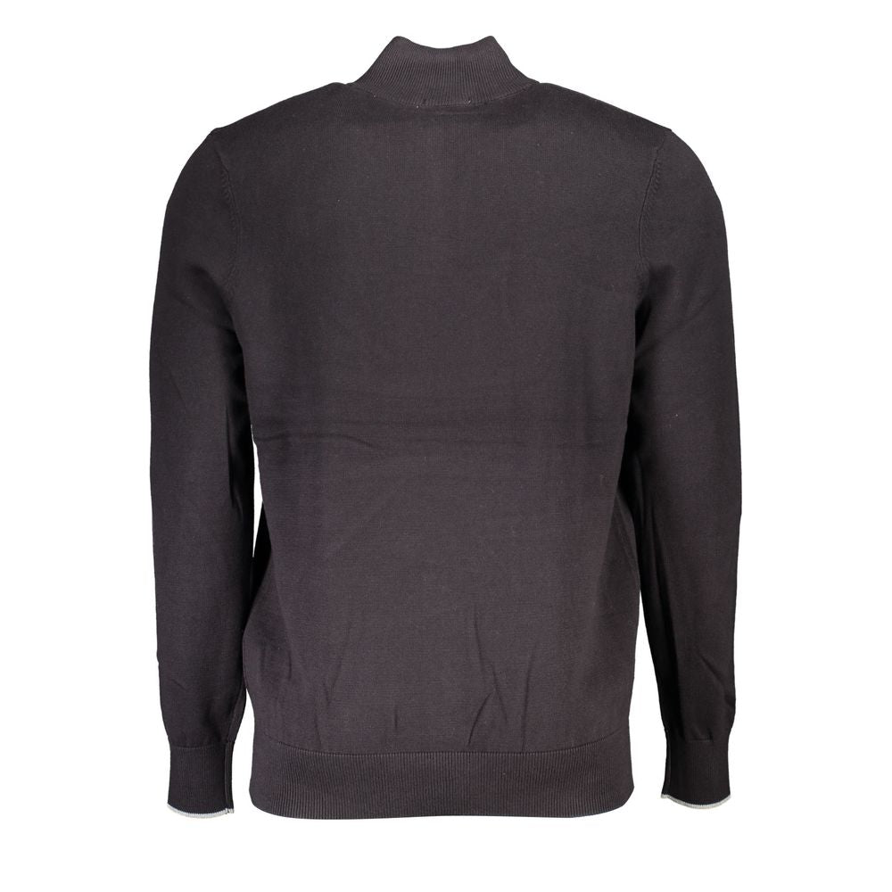 Black Cotton Sweater