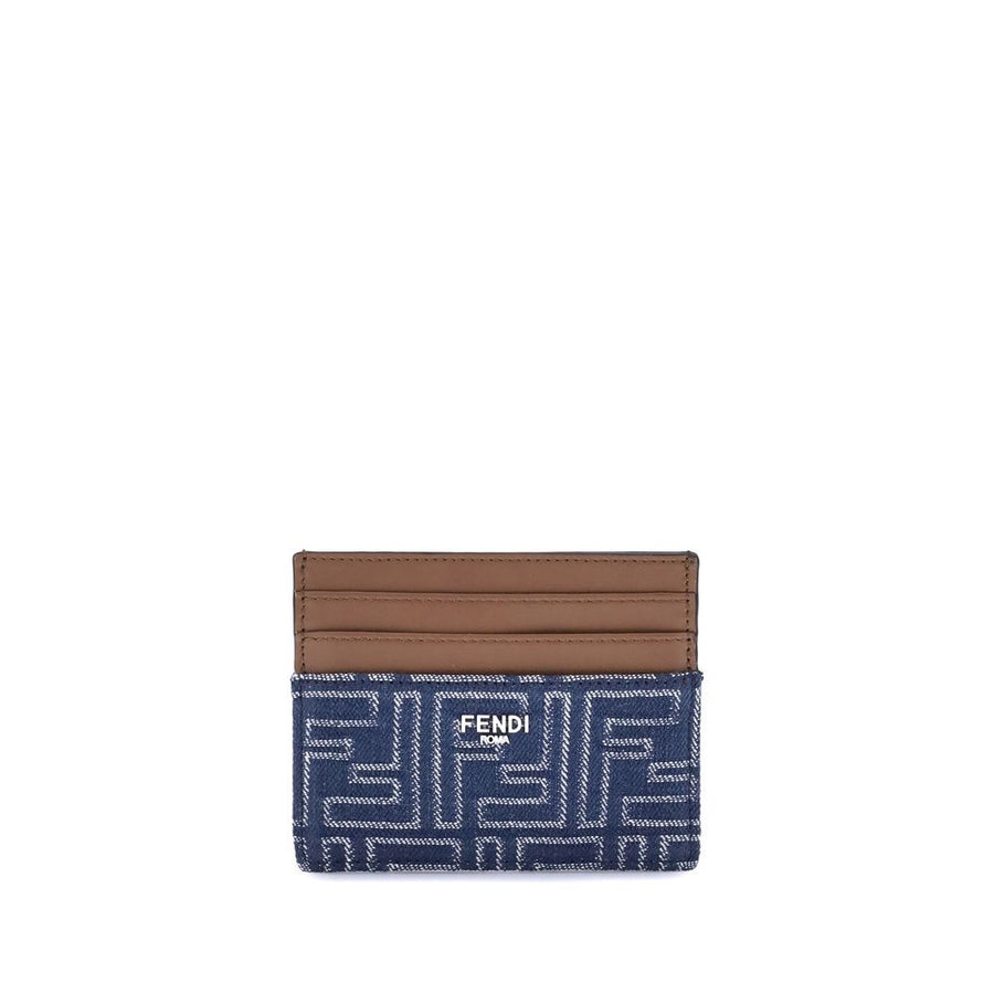 Blue Fabric Wallet