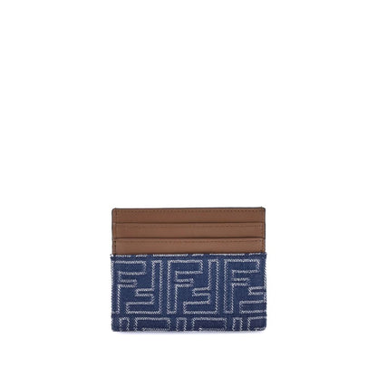 Blue Fabric Wallet
