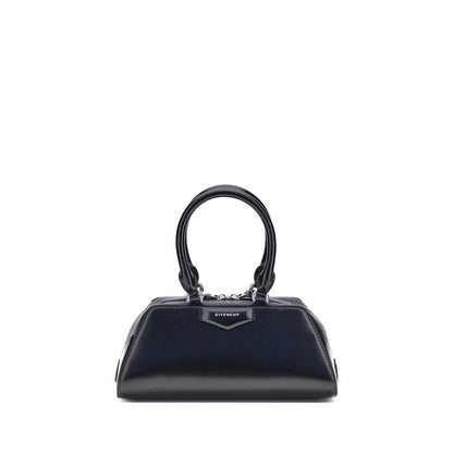 Black Calf Leather Bos Taurus Handbag