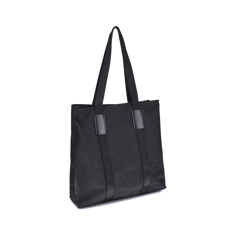 Black Nylon Handbag