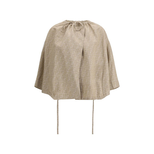 Beige Cotton Cloacks