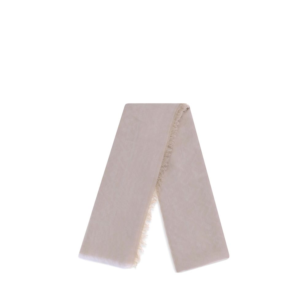 Beige Cotton Scarf