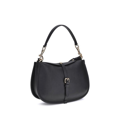 Black Calf Leather Bos Taurus Shoulder Bag