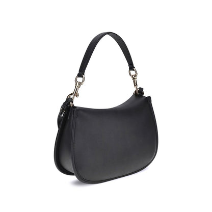 Black Calf Leather Bos Taurus Shoulder Bag