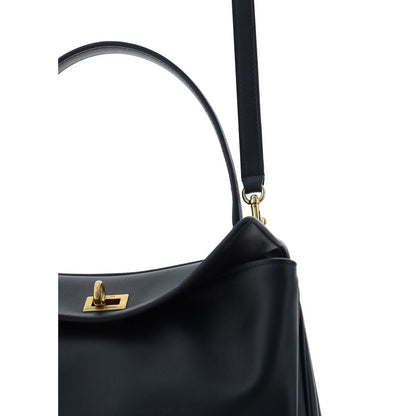 Black Calf Leather Bos Taurus Shoulder Bag