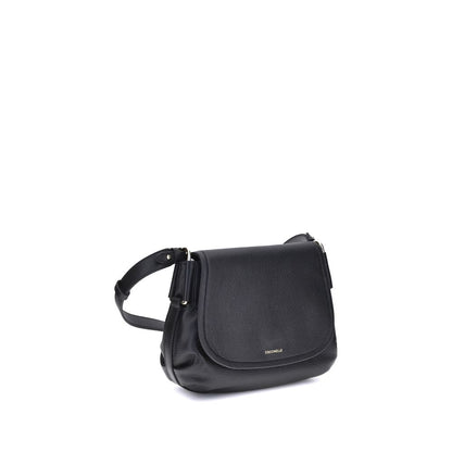 Black Calf Leather Bos Taurus Shoulder Bag