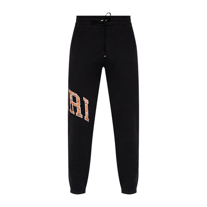 Black Cotton Joggers (Workout Pants)