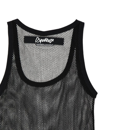 Black Cotton Tank Tops