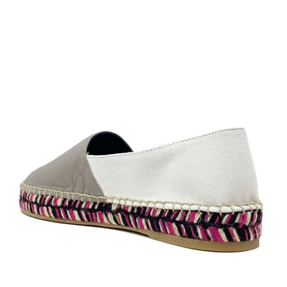 Beige Calfskin Espadrilles
