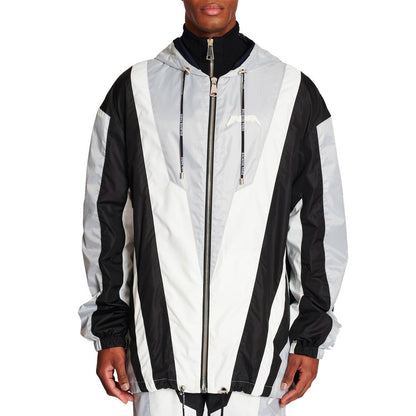 Black Polyester Shell Jacket