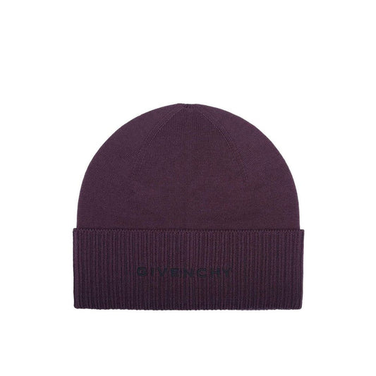 Purple Wool Beanie