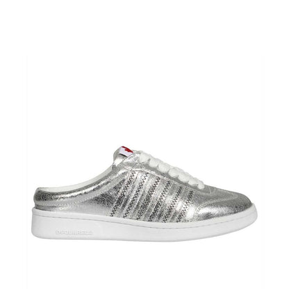 Silver Calfskin Sneakers