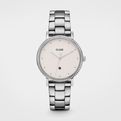 Silver Stainless Steel Bracelet Watch
