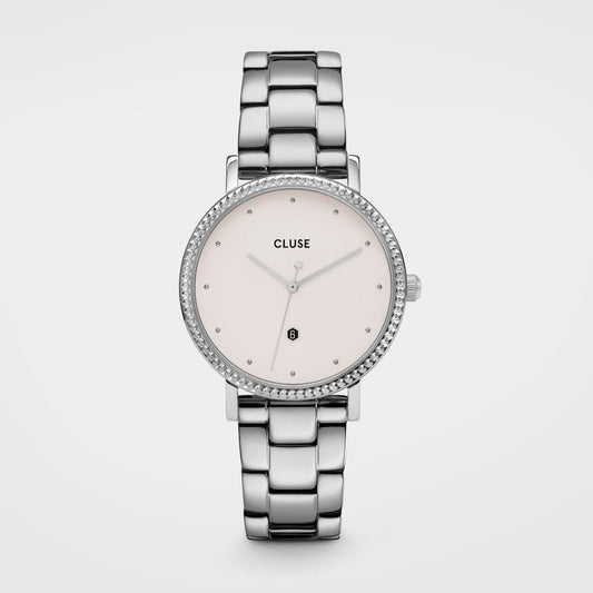 Silver Stainless Steel Bracelet Watch