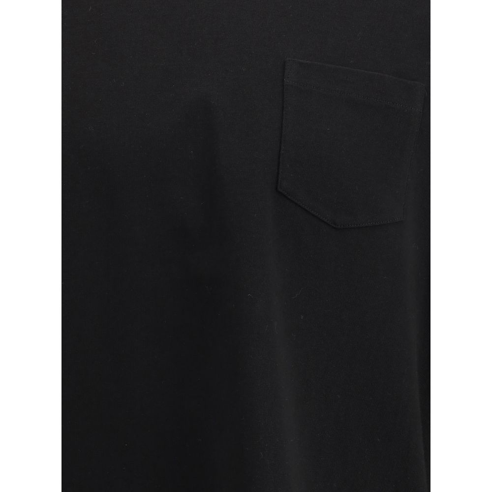 Black Cotton T-Shirt