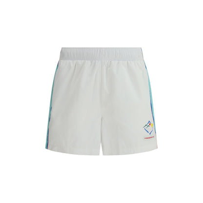 Multicolor Nylon Bermuda Shorts