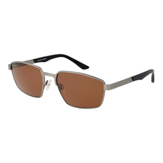 Gray Metal Sunglasses