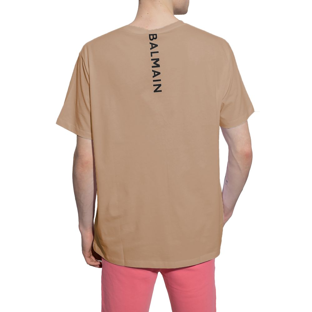 Brown Cotton T-Shirt