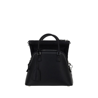 Black Calf Leather Bos Taurus Handbag