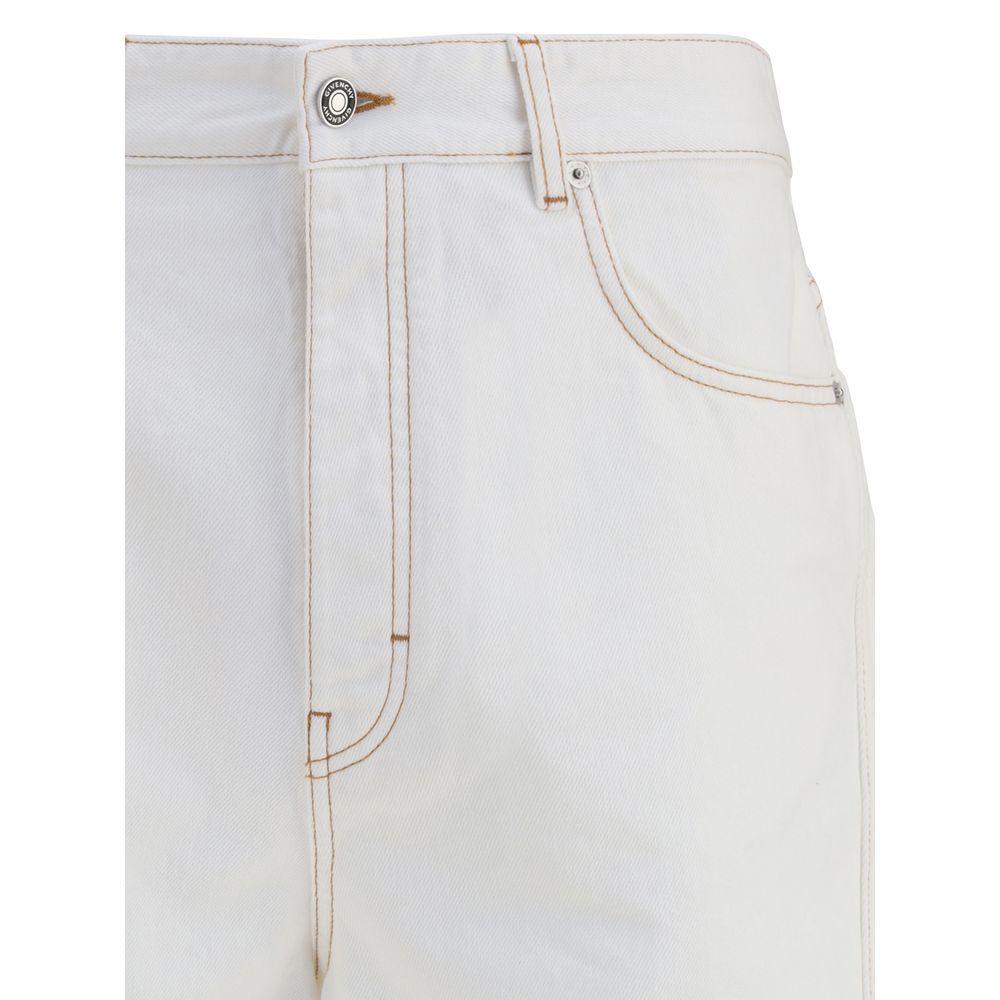 White Cotton Jeans Denim