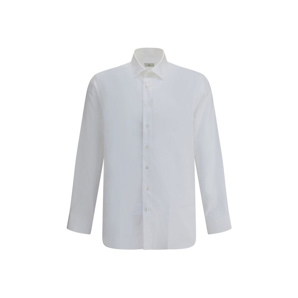 White Cotton Dress Shirt