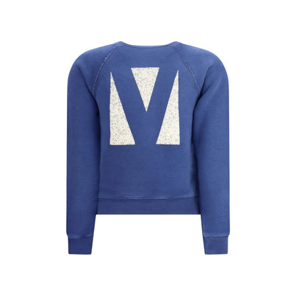 Blue Cotton Sweatshirt