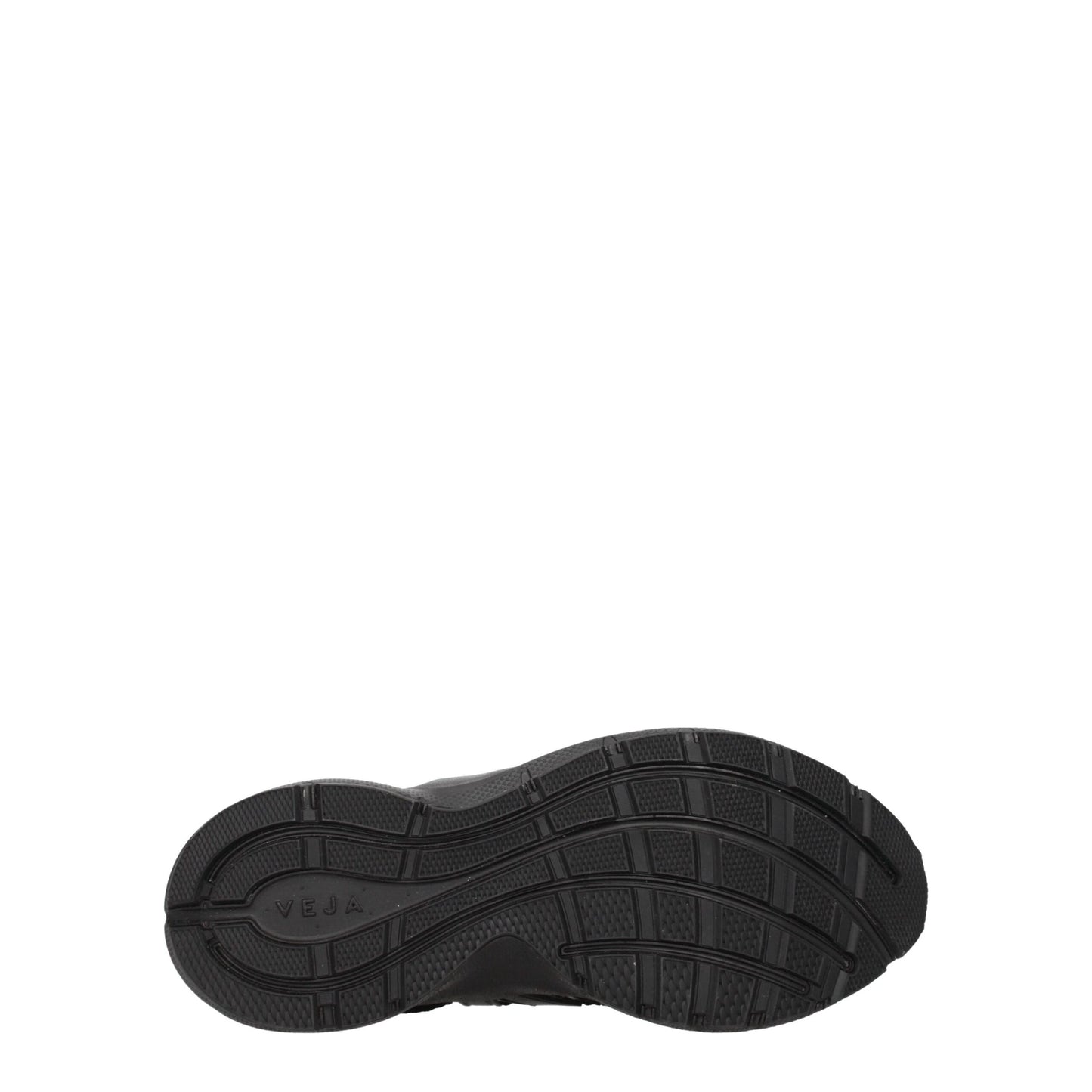 Black Fabric Athletic Sneakers