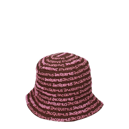 Brown Cotton Bucket Hat