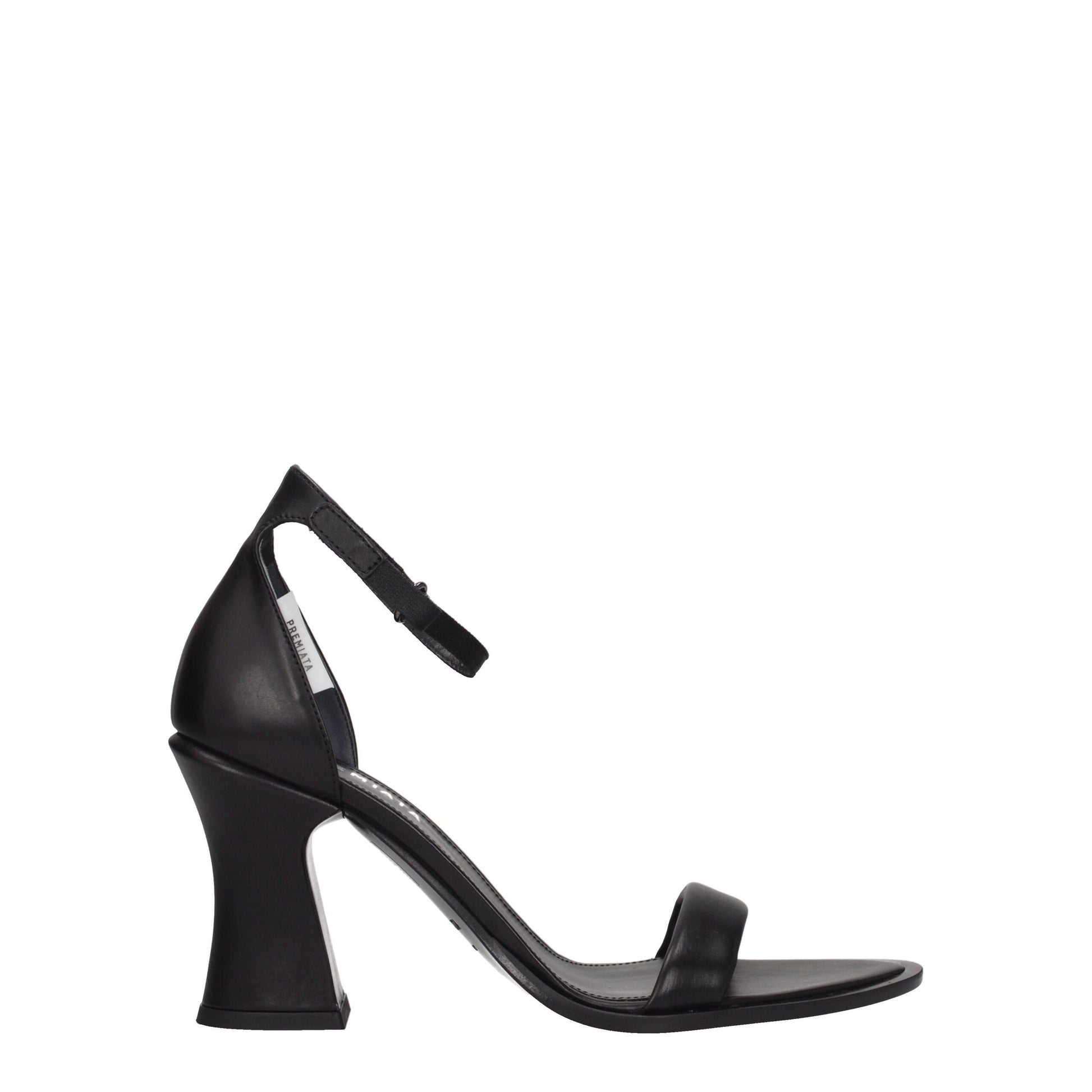 Black Leather Sandals