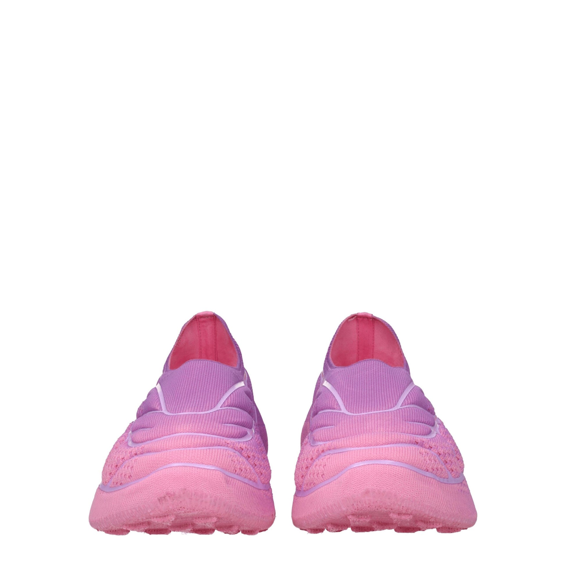 Pink Fabric Sneakers