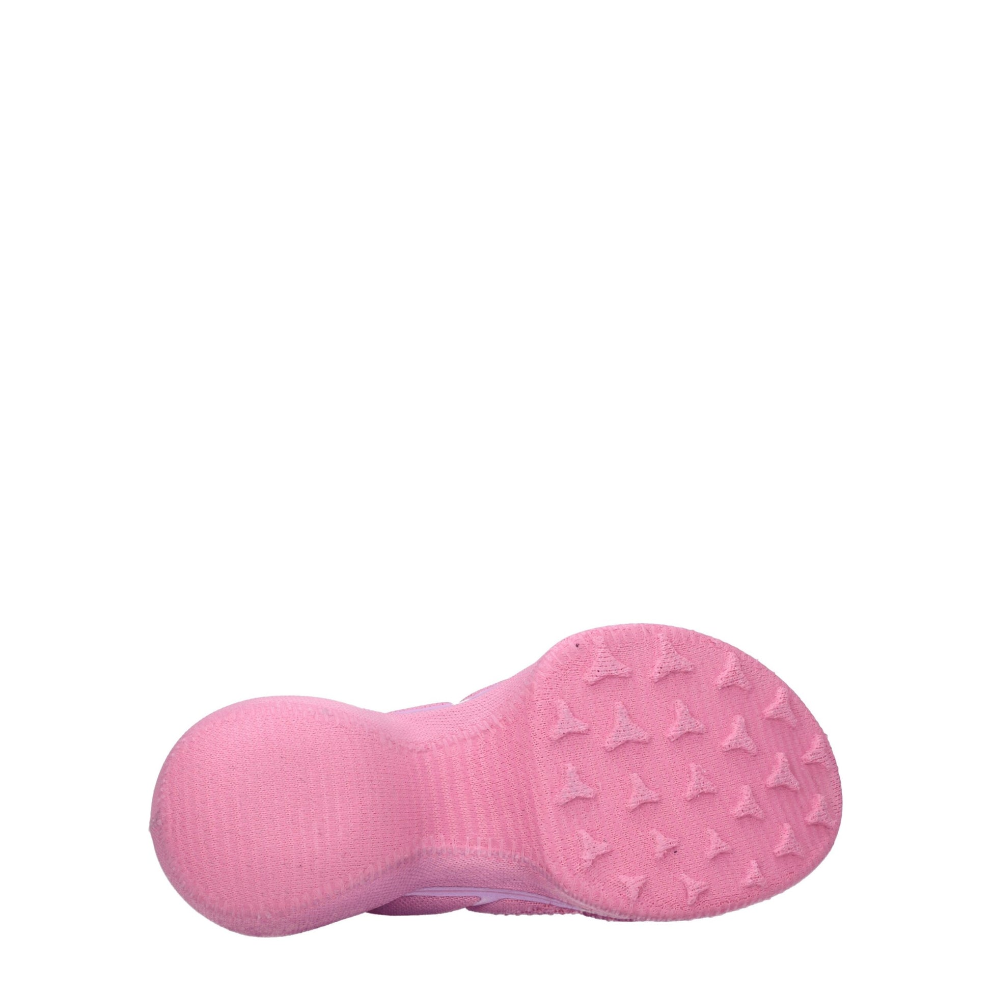 Pink Fabric Sneakers