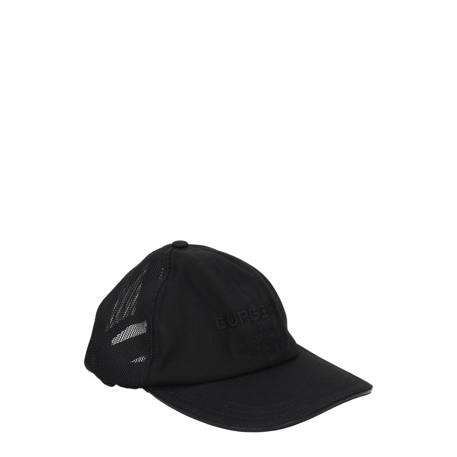 Black Cotton Cap (Baseball Hat)