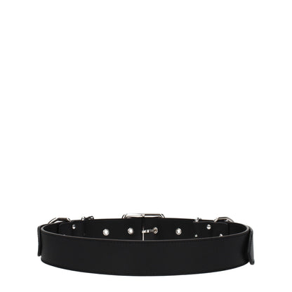 Black Leather Belt