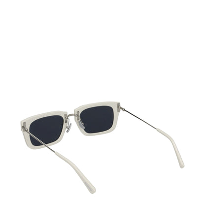 White Acetate Sunglasses
