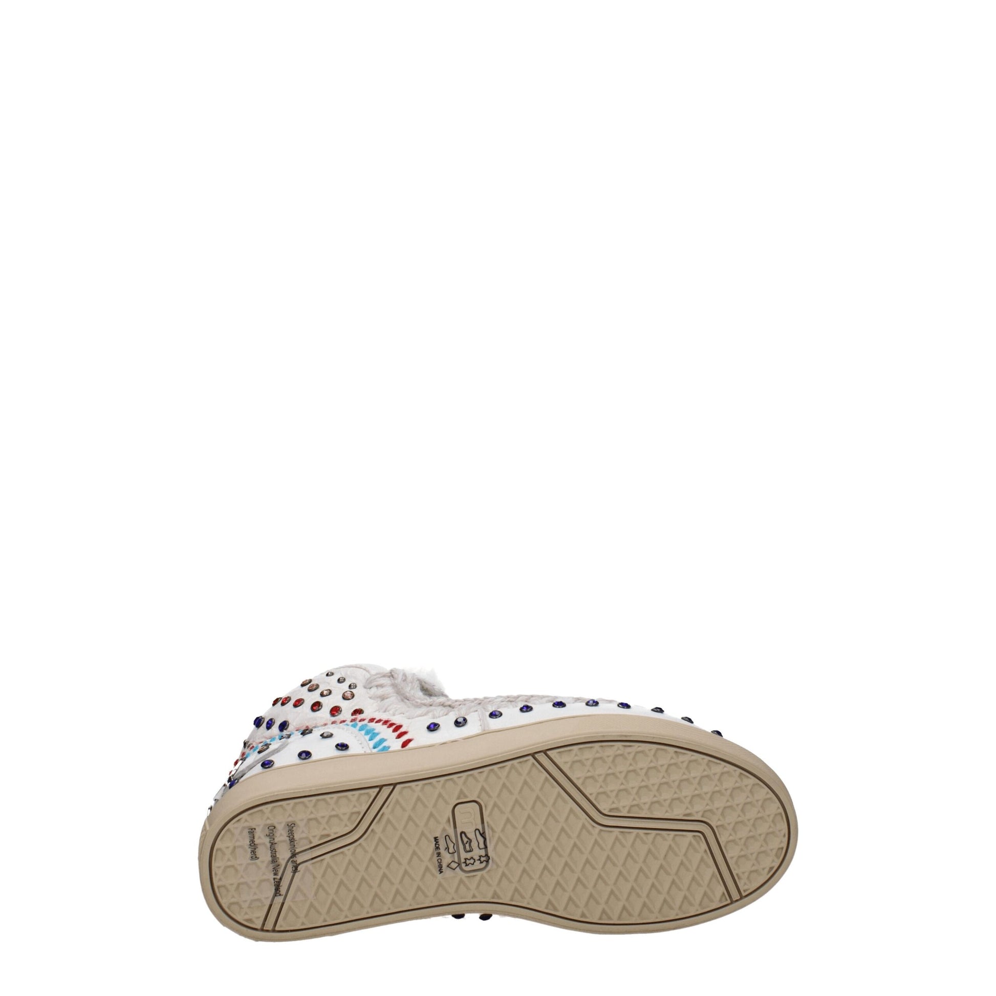 White Leather Ankle Boots