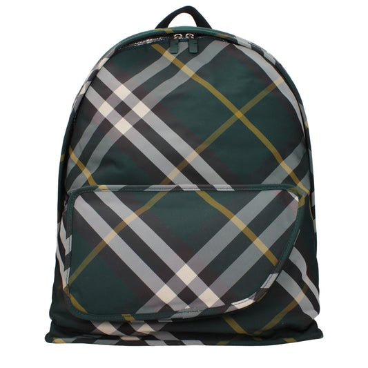 Green Fabric Backpack