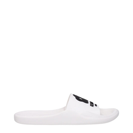 White Cotton Slippers