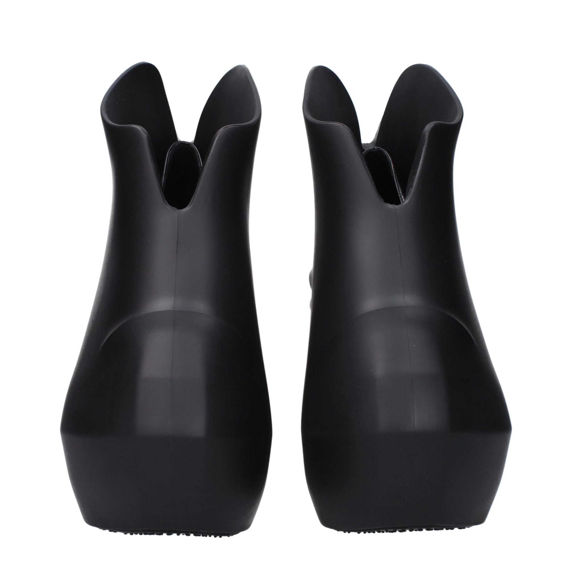 Black Cotton Wedge Sandals