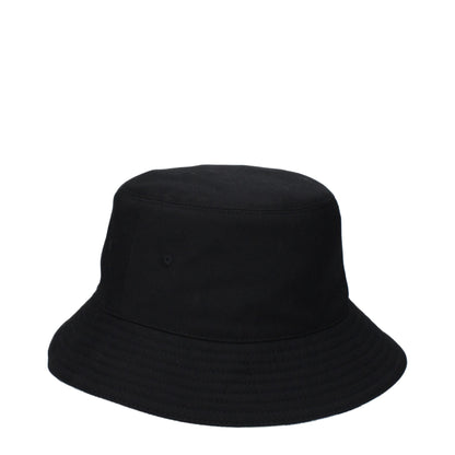 Black Fabric Bucket Hat