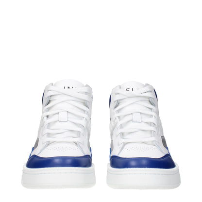 White Leather Athletic Sneakers