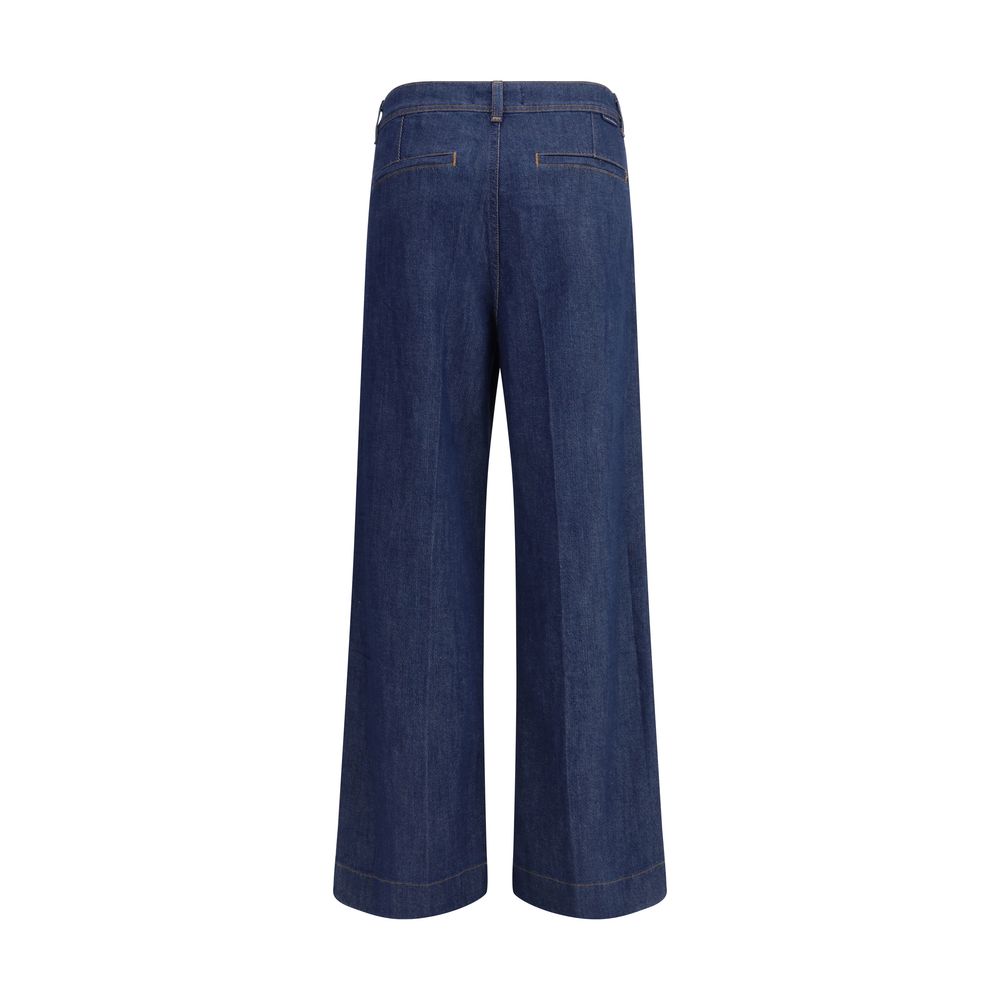 Blue Modal Jeans Denim